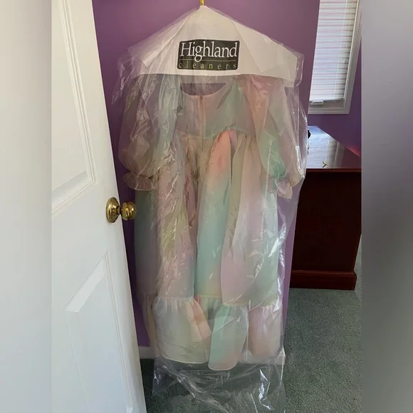 Selkie The Rainbow French Puff Dress (Large) - Picture 3 of 10